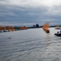해병대 부여전우회, 백제 옛다리 부교에서 물에 빠진 관광객 구조